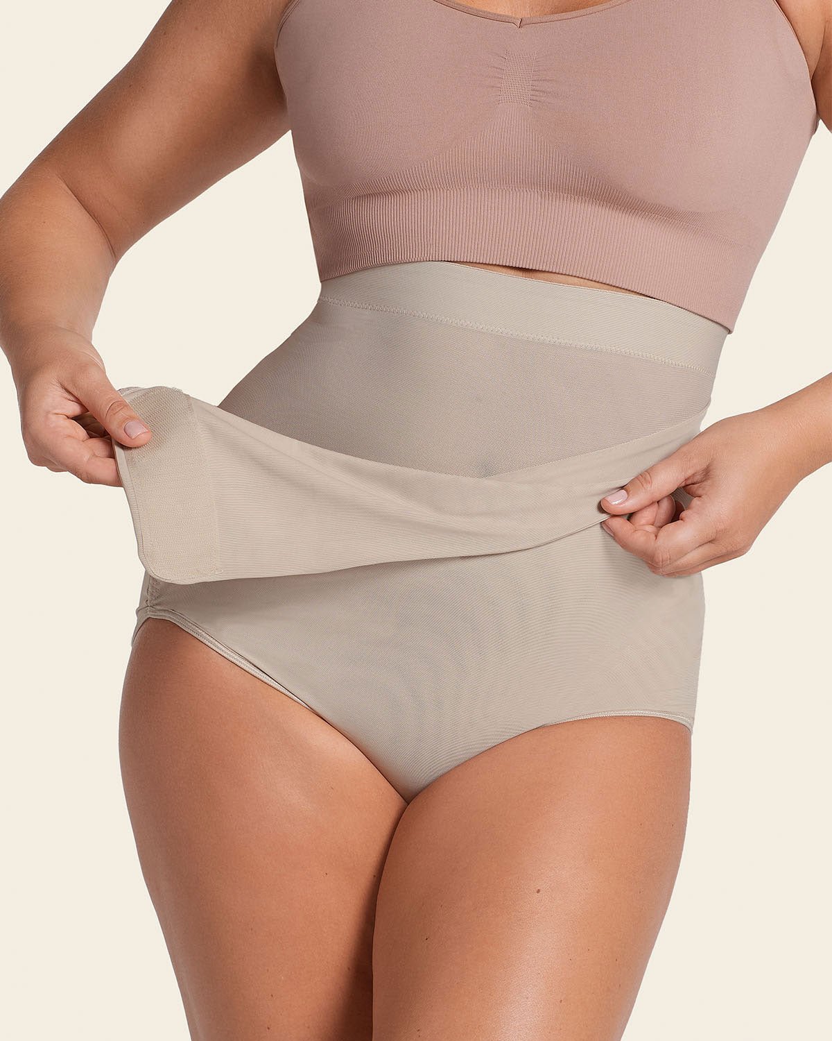 LEONISA_FIRM_COMPRESSION_BEIGE