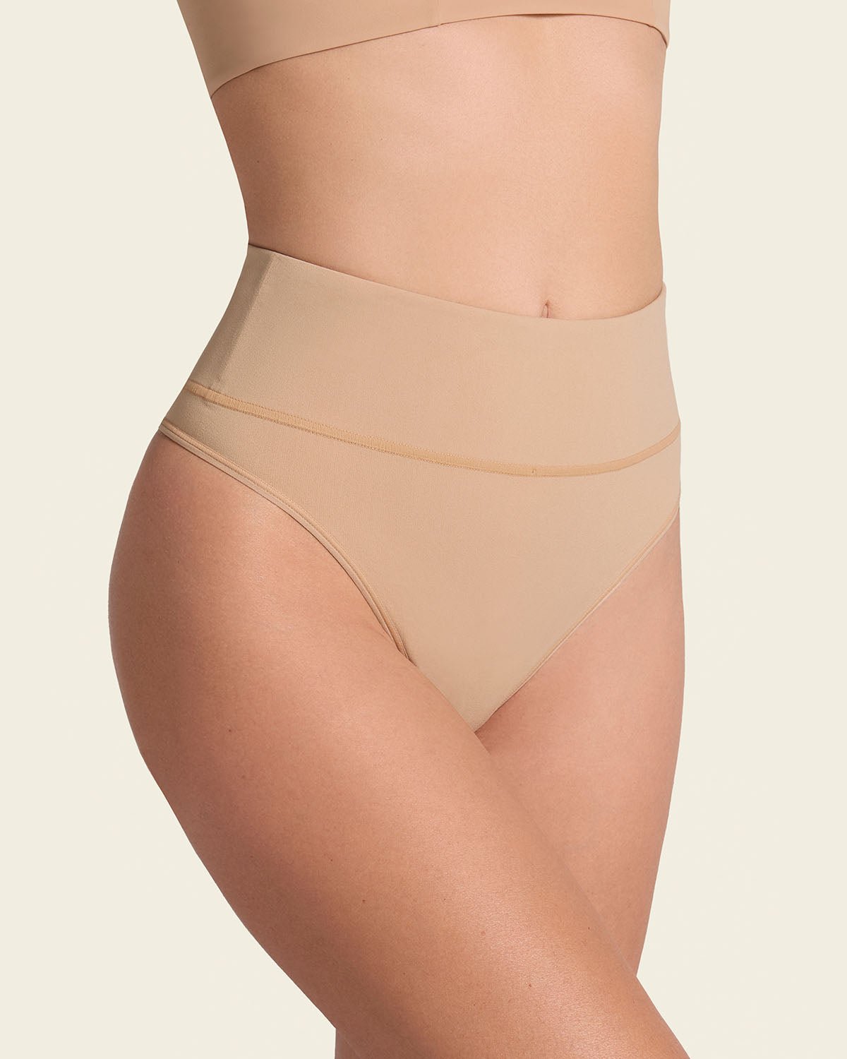 LEONISA_SEAMLESS_THONG_BEIGE